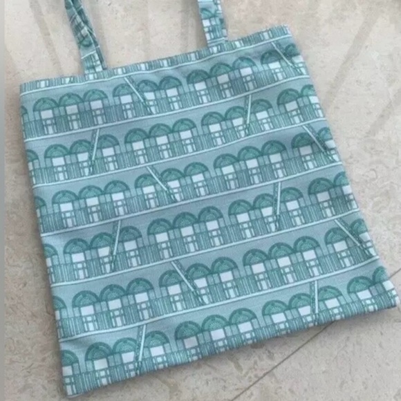 Gucci 63 Wooster Tote - Teal and Red - Picture 11 of 15